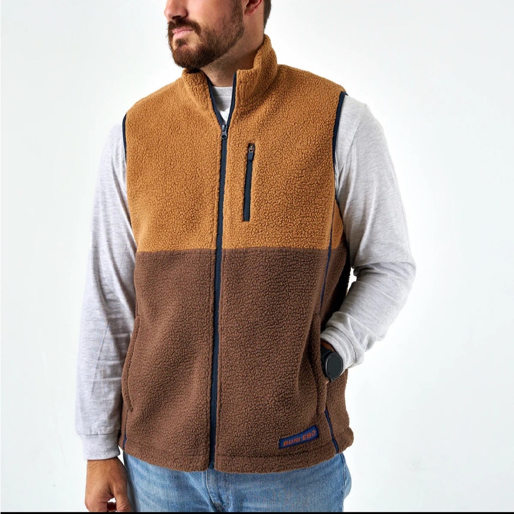 Burlebo Multi Brown Montana Vest